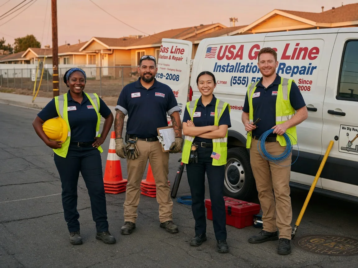Gas Line Installation company in Gabriels, NY